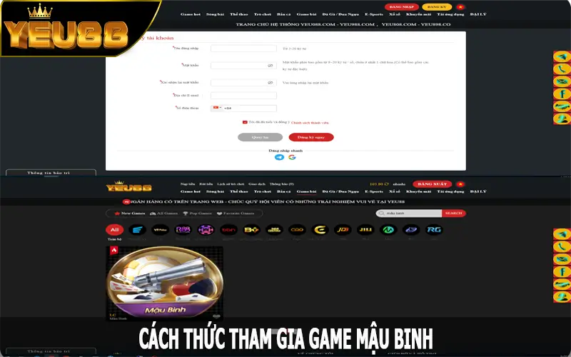 Cách thức tham gia game mậu binh đơn giản và nhanh gọn