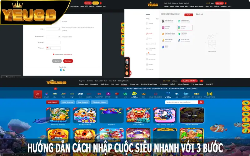 Hướng dẫn cách nhập cuộc siêu nhanh với 3 bước